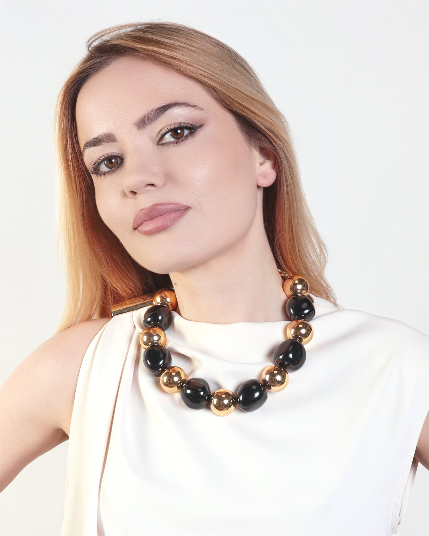 COLLANA GIROCOLLO BOULES