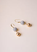 orecchini cristalli boule Francesca Bianchi Design gioielli orecchini orecchini natale