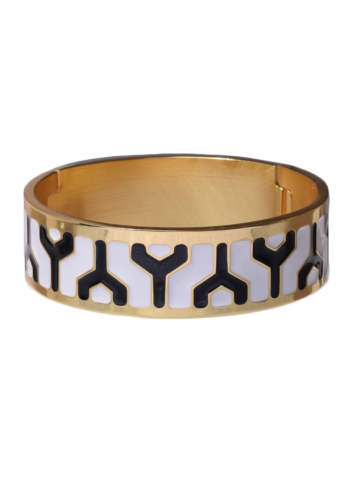 bracciale sina bianco nero francesca bianchi design gioielli bracciali gioielli polso
